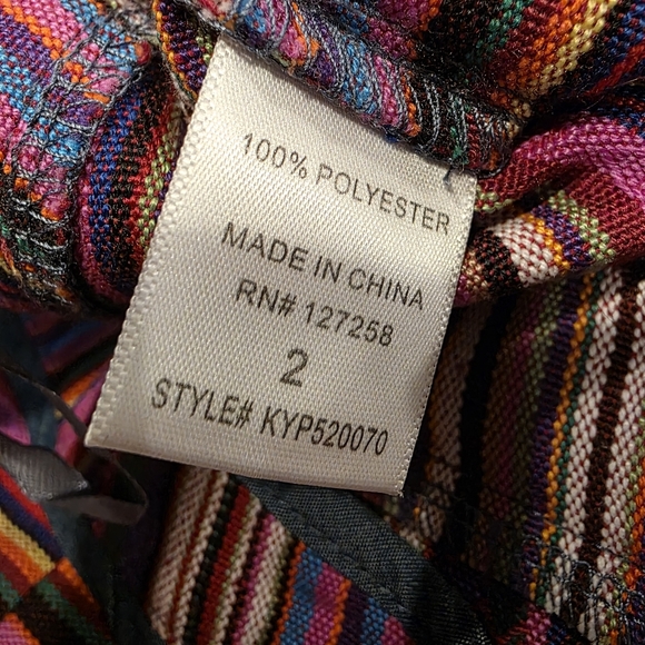 Emmelee By Anthropologie Striped Shorts Size 2 - Picture 7 of 13